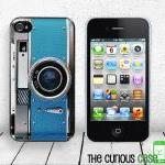 Retro Teal Camera Iphone H..