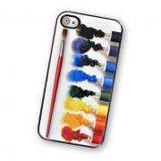 Oil Paint Set Hard iPhone Case, Fits iPhone 4 and iPhone 4S - Black Trim