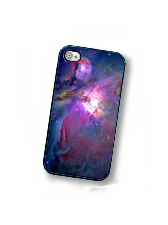 Orion Nebula iPhone Hard Case - Fits iPhone 4 and iPhone 4S - Black Trim