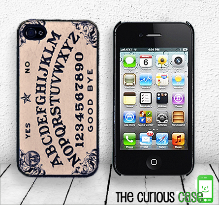 Spirit Board iPhone case fits iPhone 4 and iPhone 4S - Black Trim