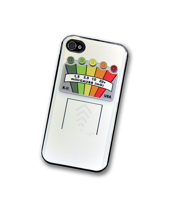 Ghost Hunter k2 Meter iPhone Hard Case - Fits iPhone 4 and iPhone 4S - Black Trim
